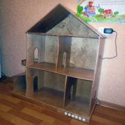Купить деревянной домик для кукол Донецк