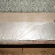 Односпальная кровать с верхними шкафчиками и бельевыми ящиками Донецк