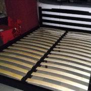 Деревянная двуспальная кровать ЭКО + Донецк